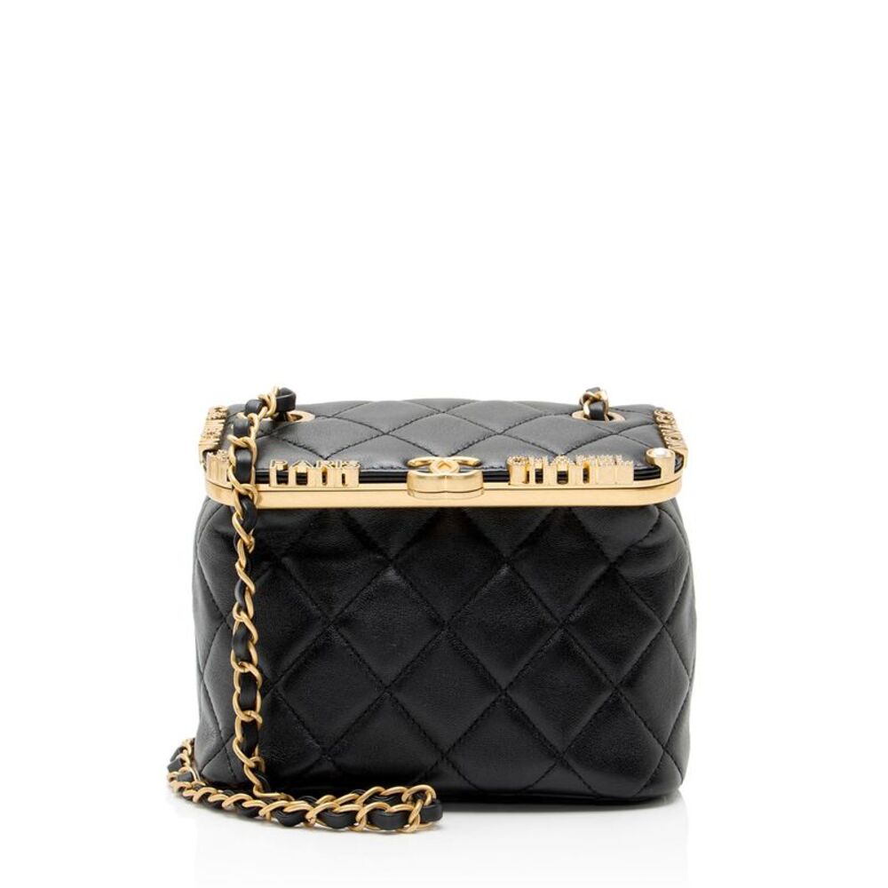 Chanel Lambskin Paris-Monaco Vanity Case